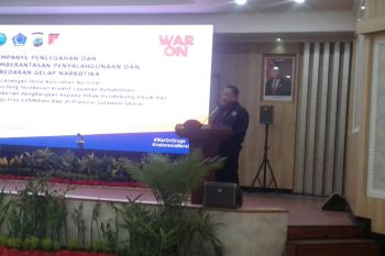 Gubernur Sulut: Pemberantasan narkotika  adalah upaya bersama