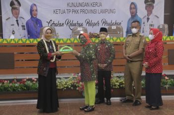 Ketua TP-PKK Provinsi Lampung kunjungan ke Kabupaten Pringsewu