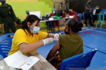 Cakupan vaksinasi dosis pertama di Kabupaten Kupang capai 48 persen