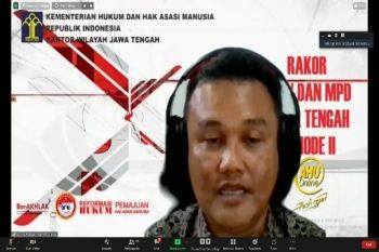 Perkuat pengawasan, Kemenkumham Jateng Gelar Rakor MPW dan MPD