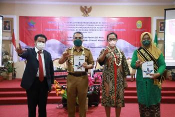 Bupati Bantul mengajak  budaya literasi jadi gerakan nasional bersama