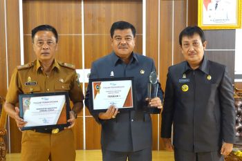 Lampung Tengah terima penghargaan terbaik I dari BPJS Ketenagakerjaan