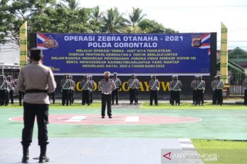 Polda Gorontalo  gelar Operasi Zebra Otanaha 2021