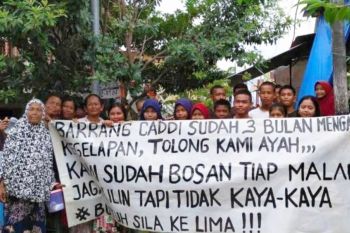 300 KK di Pulau Barang Caddi keluhkan kesulitan listrik
