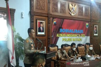 Polres Batang terima alokasi anggaran 2022 Rp62,6 miliar