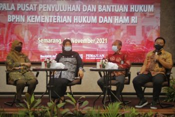 Kemenkumham Jateng terus perkuat pembangunan hukum