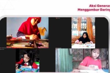 Lomba menggambar secara daring pecahkan rekor MURI