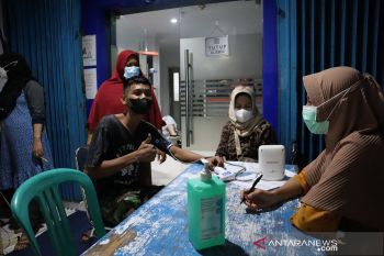 Percepatan cakupan, Polres Agam buka pelayanan vaksin  di pusat keramaian Sabtu malam