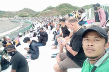 Penonton semakin ramai di Final WSBK Sirkuit Mandalika