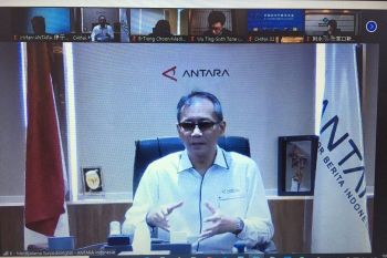 Dirut paparkan model bisnis baru ANTARA pada KTT Media Dunia