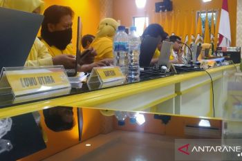 Kader Golkar ikut bimtek pengimputan KTA berbasis daring