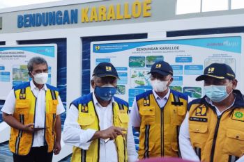 Menteri PUPR pastikan Bendungan Karalloe siap diresmikan oleh Presiden Jokowi