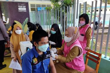LPKA Maros sudah vaksinasi 98,95 persen anak binaan