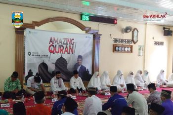 Wakil Bupati Pesisir Barat hadiri tabligh akbar "Amazing Qur'an"