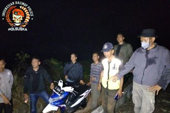 Polsuska PT KAI Divre IV Tanjungkarang gagalkan pencurian dan perusakan rel R54