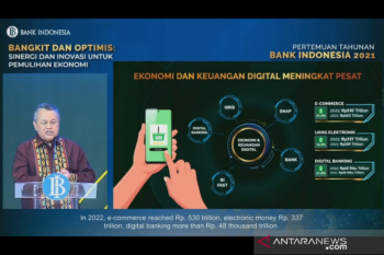BI prediksi transaksi digital banking capai Rp48.000 triliun pada 2022