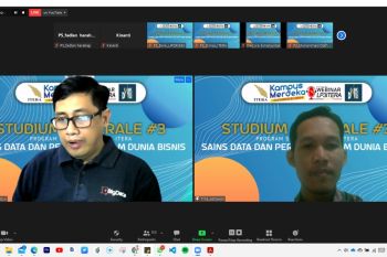 Prodi Sains Data Itera kaji pemanfaatan data dalam dunia bisnis