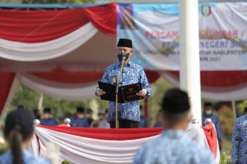 Bupati Pringsewu tegaskan PNS tidak boleh terlibat paham radikal