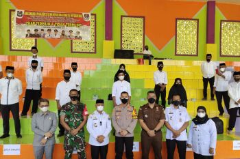 Kapolres Enrekang ajak 86 calon kades utamakan kedamaian dalam pilkades