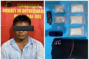 Petani pengendali peredaran sabu-sabu ditangkap