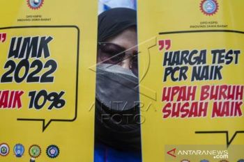 Unjuk Rasa Buruh Jawa Barat