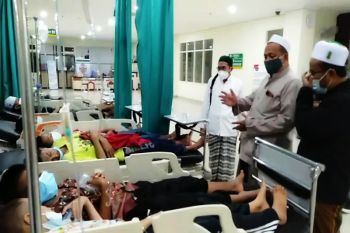 Puluhan santri di Sampit diduga keracunan makanan sumbangan warga