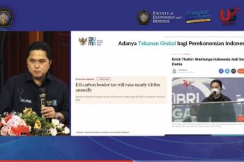 Erick Thohir ajak BUMN dan universitas gotong royong hadapi tantangan ekonomi global