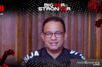 Anies berharap Persija yang berusia 93 tahun terus berbenah dan berinovasi