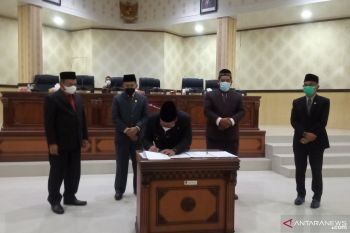 DPRD Agam sahkan APBD 2022 sebesar Rp1,5 triliun