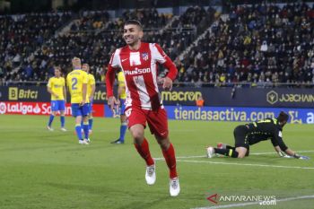 Atletico bungkam Cadiz dengan skor 4-1