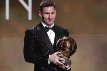 Messi raih trofi Ballon d'Or 2021