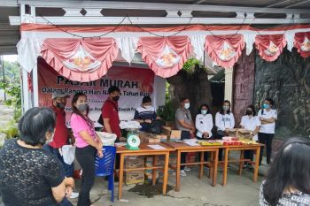 Pasar Murah Natal di Sulut tetap patuhi protokol kesehatan COVID-19