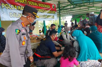 Korban banjir HST menderita ISPA dan kutu air