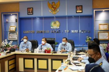 Kakanwil Kemenkumham Sulsel terima kunjungan Analis Keimigrasian Ahli Utama
