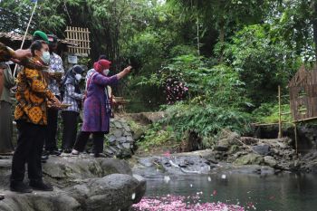Bupati Sleman meresmikan pendopo Sekar Pamuji Tirta Budi di Blue Lagoon