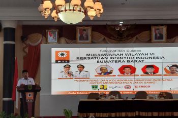 Profesi Insinyur diharapkan turut andil jadi penggerak utama ekonomi Sumbar