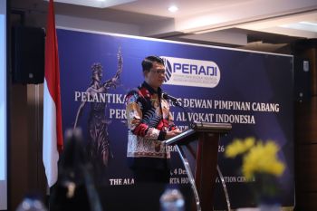 Wabup mengharapkan Peradi Sleman menjunjung keadilan dalam penegakan hukum