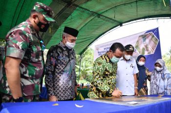 Plt Gubernur Sulsel resmikan Bendung dan Embung Lalengrie