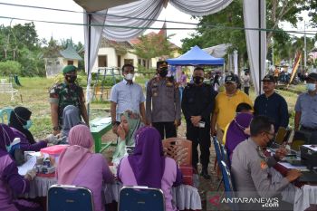 Polres Pasaman Barat telah memberikan vaksin pada 170.451 warga