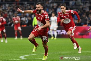 Liga Prancis - Marseille jadi korban tren positif Brest
