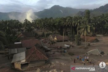 2.970 rumah rusak akibat awan panas Semeru