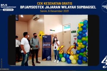 BPJAMSOSTEK Sumbagsel gelar pemeriksaan kesehatan gratis
