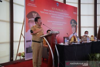 Pemkot Makassar gelar uji publik Ranperda Retribusi Izin Tertentu
