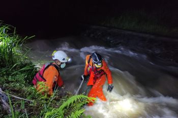 Asyik hujan-hujanan, bocah 3 tahun hilang hanyut di sungai Lombok Tengah