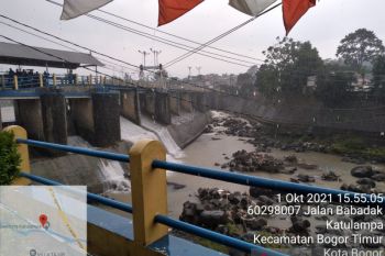 Bendung Katulampa masih aman meski diguyur hujan seharian