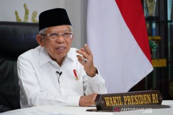 Wapres Ma'ruf Amin ingatkan ketidakpastian global masih tinggi