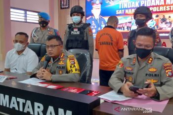 Pengedar sabu ditangkap usai berkelahi dengan calon pembeli di Mataram