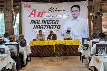 Relawan Airpres Jateng siap menangkan Airlangga Hartarto pada Pilres 2024