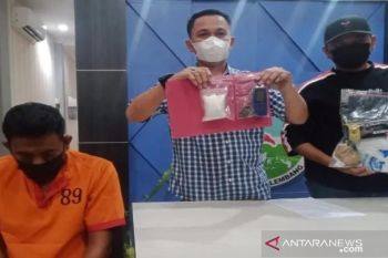 Polisi tangkap kurir narkoba di Palembang
