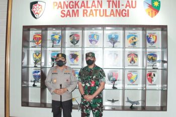 Polda Sulawesi Utara dan Lanudsri Manado Perkuat Sinergitas